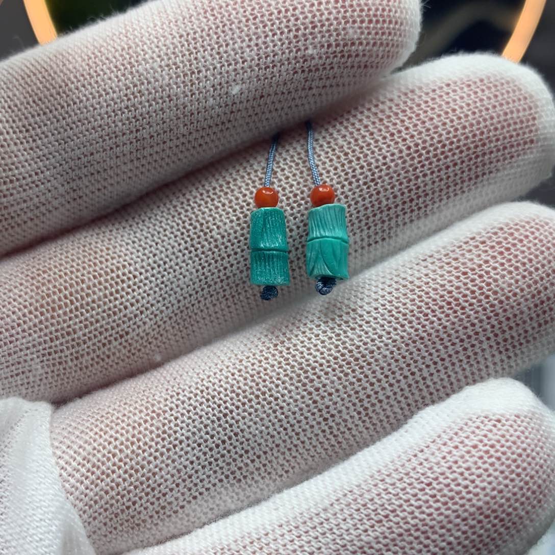 绿松石挂件未镶嵌