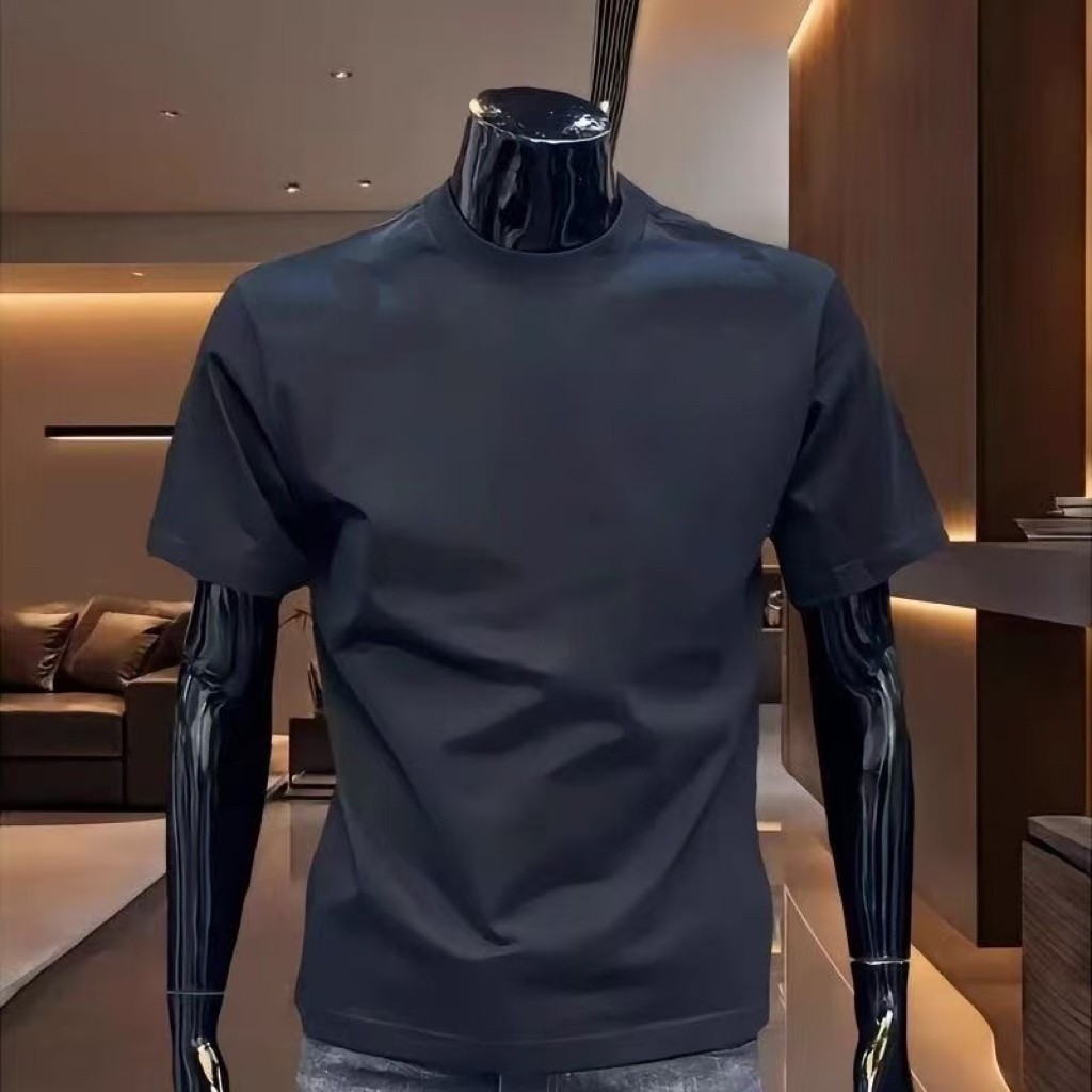 【F-专卖店发货 实体撤柜清仓】轻奢高端男士夏季T恤短袖纯棉F-Q52