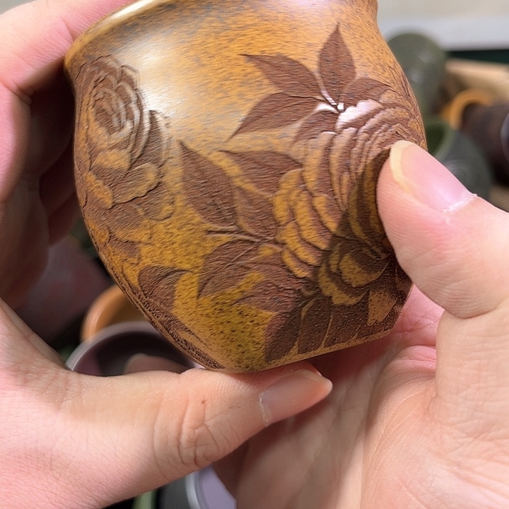 茶杯紫砂全手工紫砂主人杯