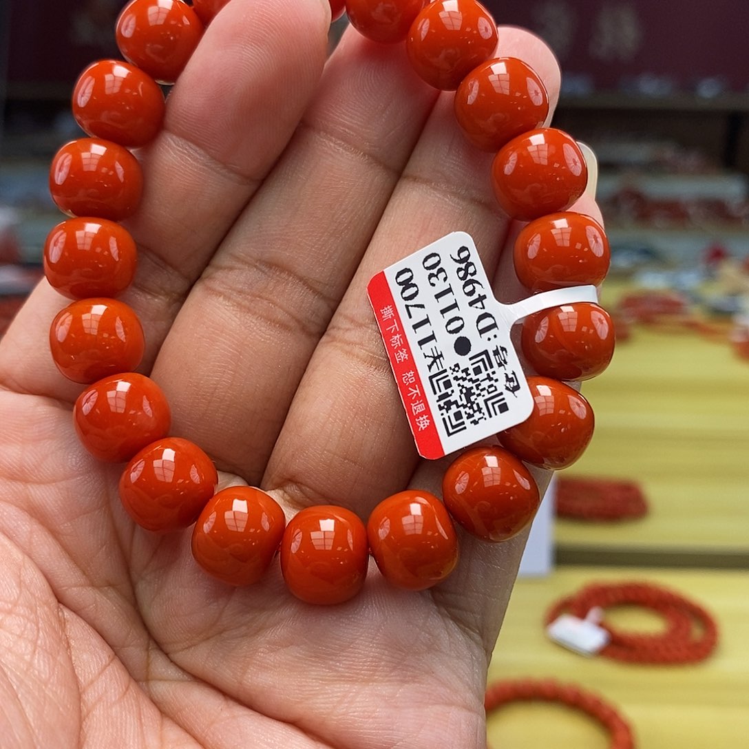 南红玛瑙南红手串11mm多样性发一未镶嵌