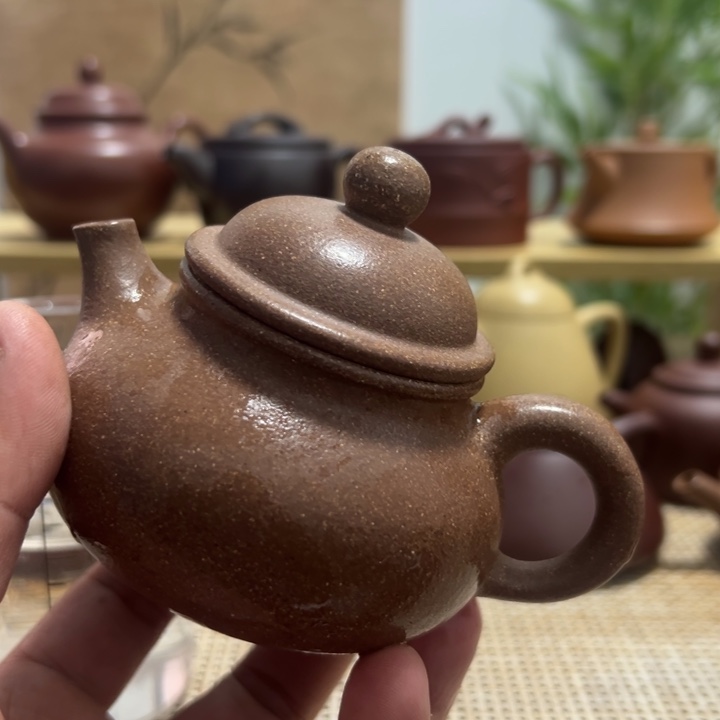 宜兴原矿紫砂，容天160CC