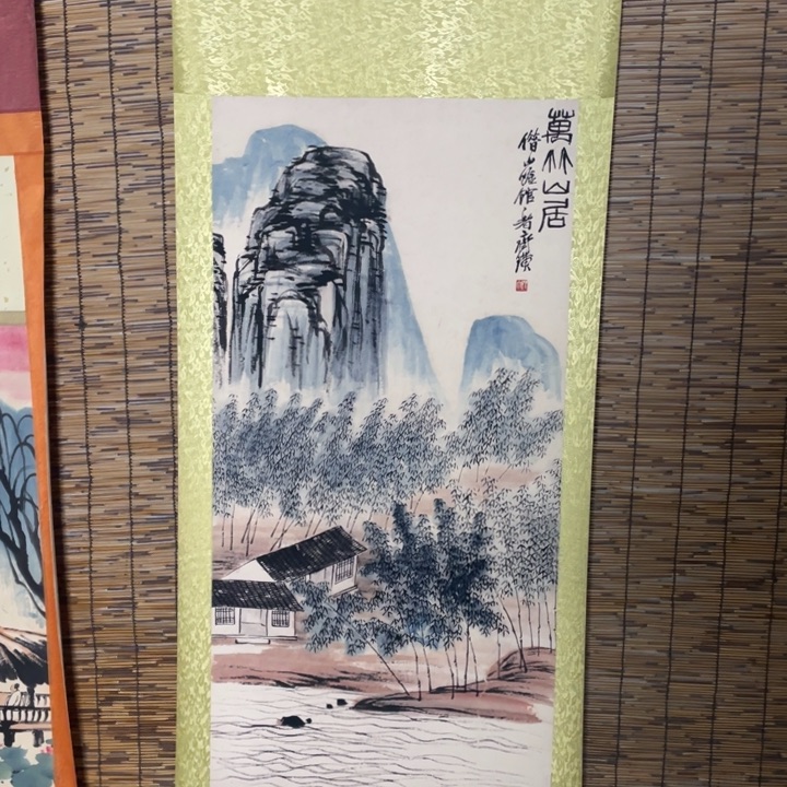 竖款家装装饰画11
