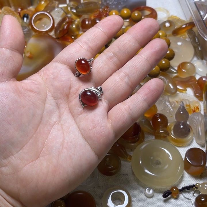 玛瑙/玉髓颈饰未镶嵌●****体0014