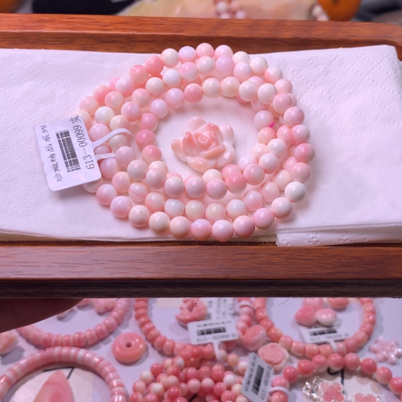 【闪购商品】查罗石颈饰合金福利多圈6咪加编号12