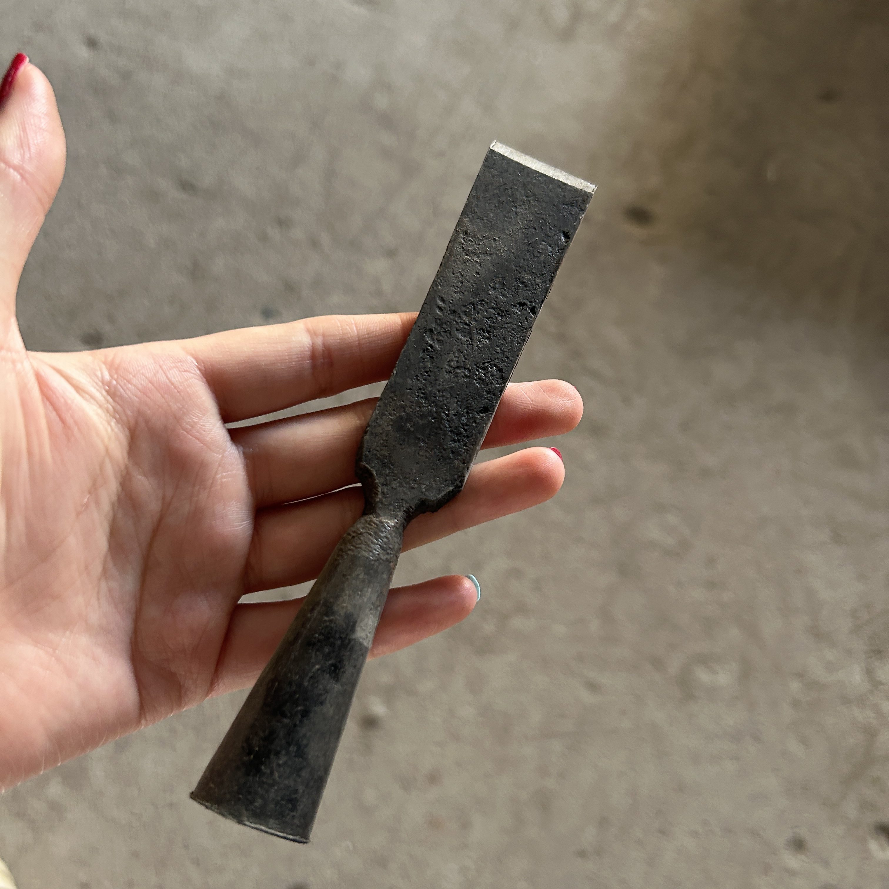 直播间24毫米扁凿有瑕疵不影响使用