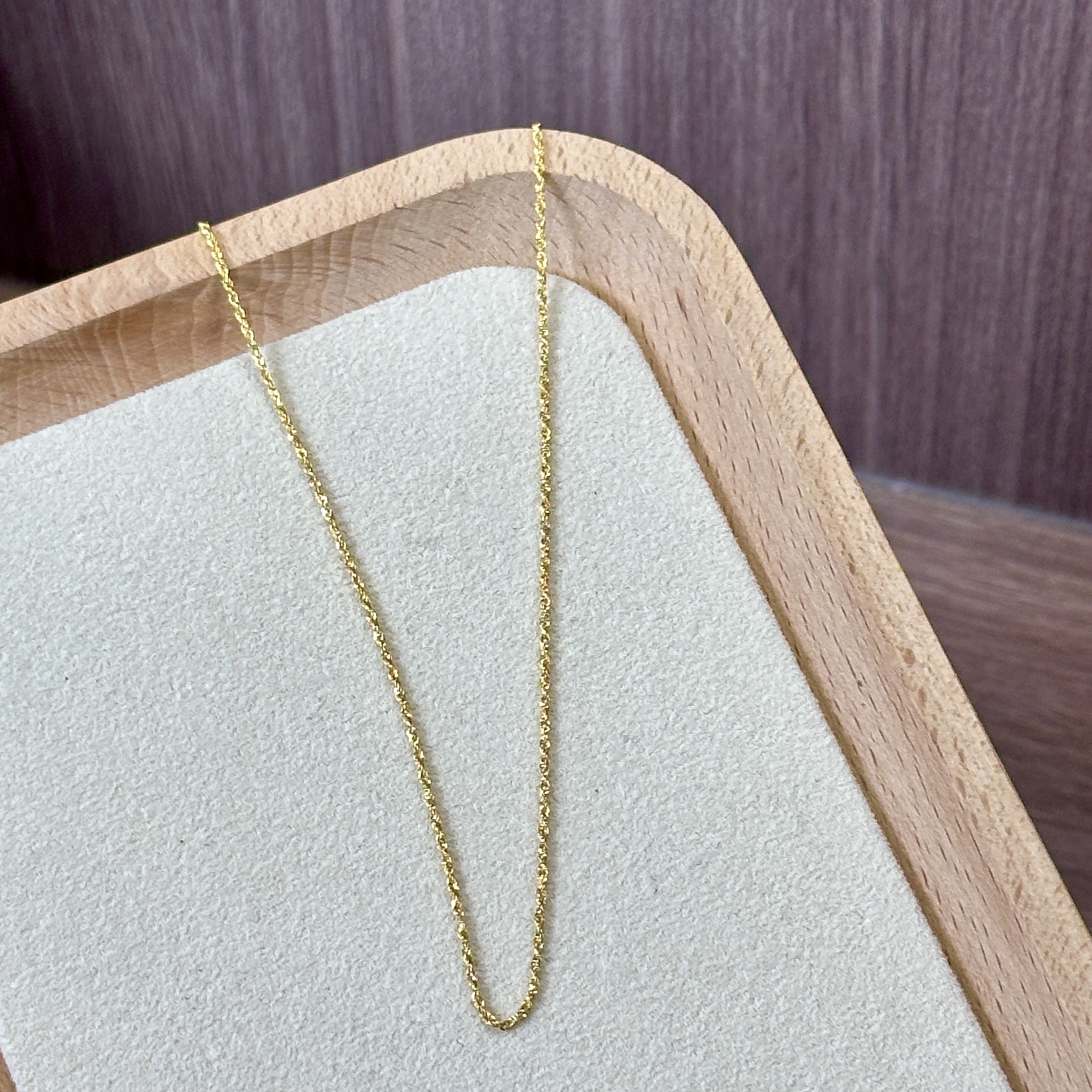 【云中意】18K金麻花项链-多样性发货-hlx