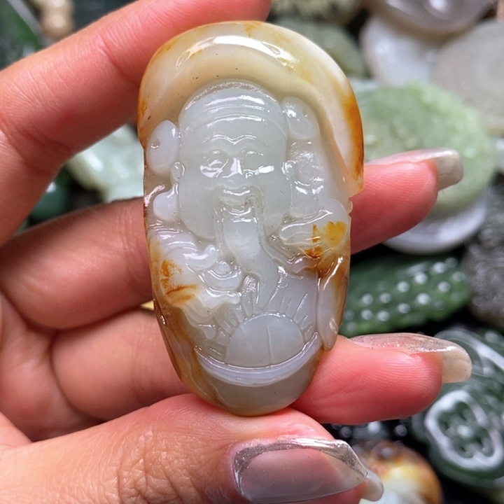 和田玉颈饰未镶嵌