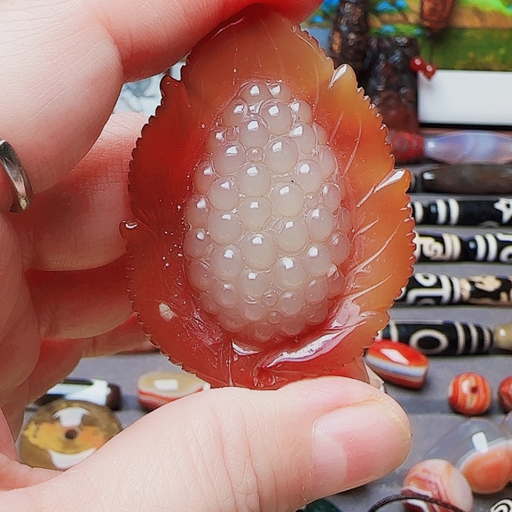 玛瑙/玉髓合金珠宝半成品