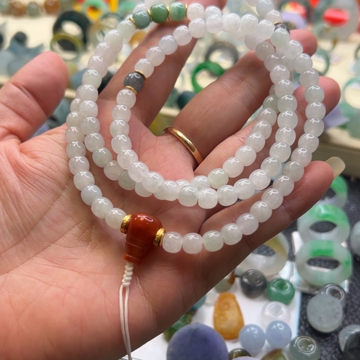 翡翠未镶嵌手链翡翠手链