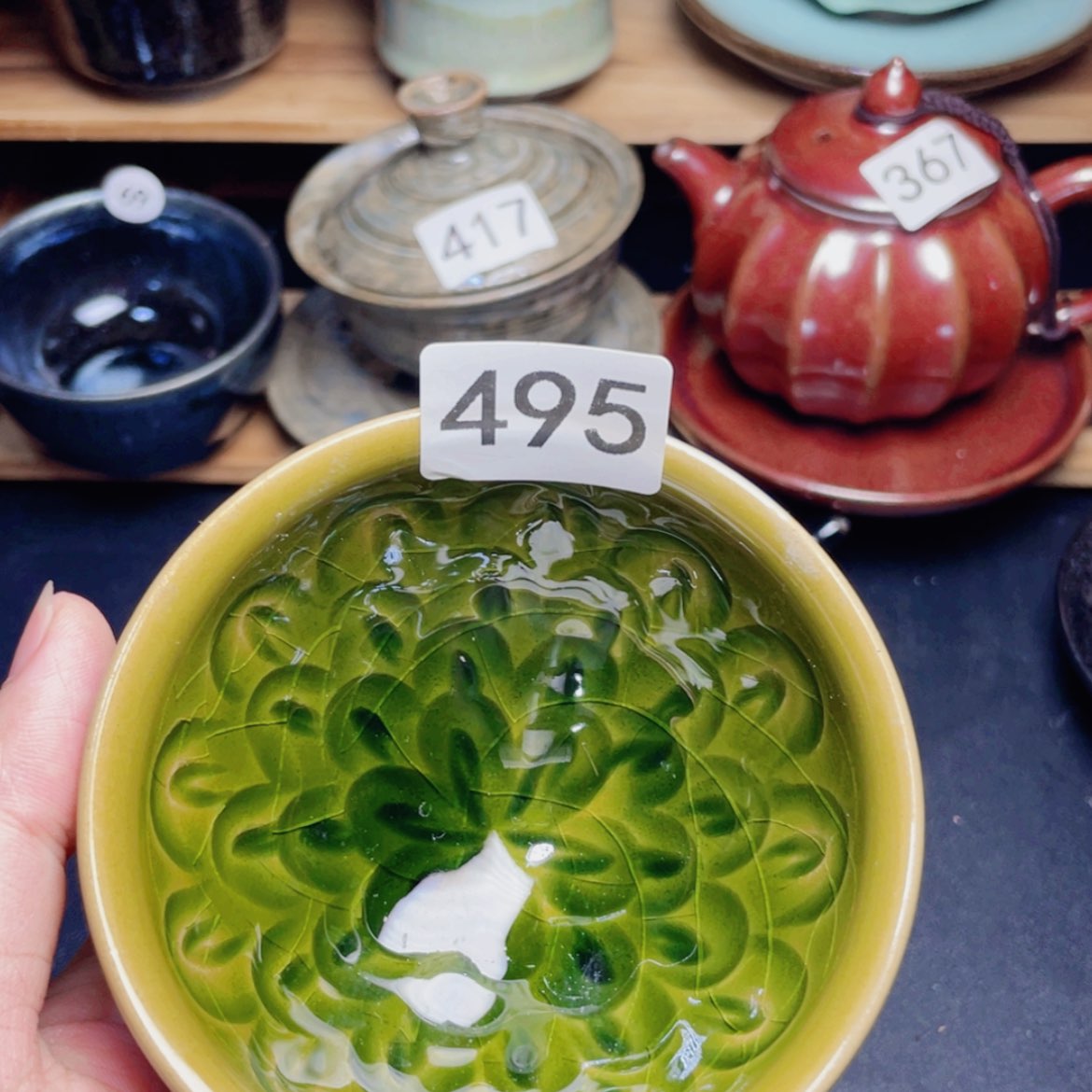 【闪购商品】茶盏495。            