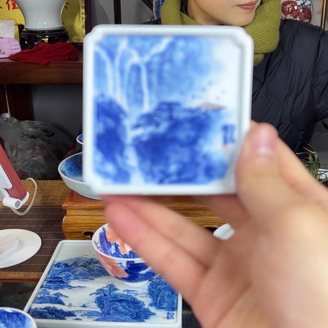 王庆龙老师手绘陶瓷（