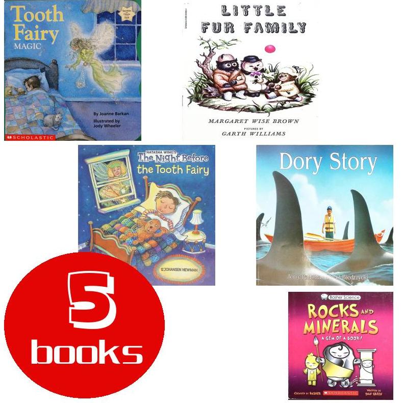 英文原版绘本5本93250725122