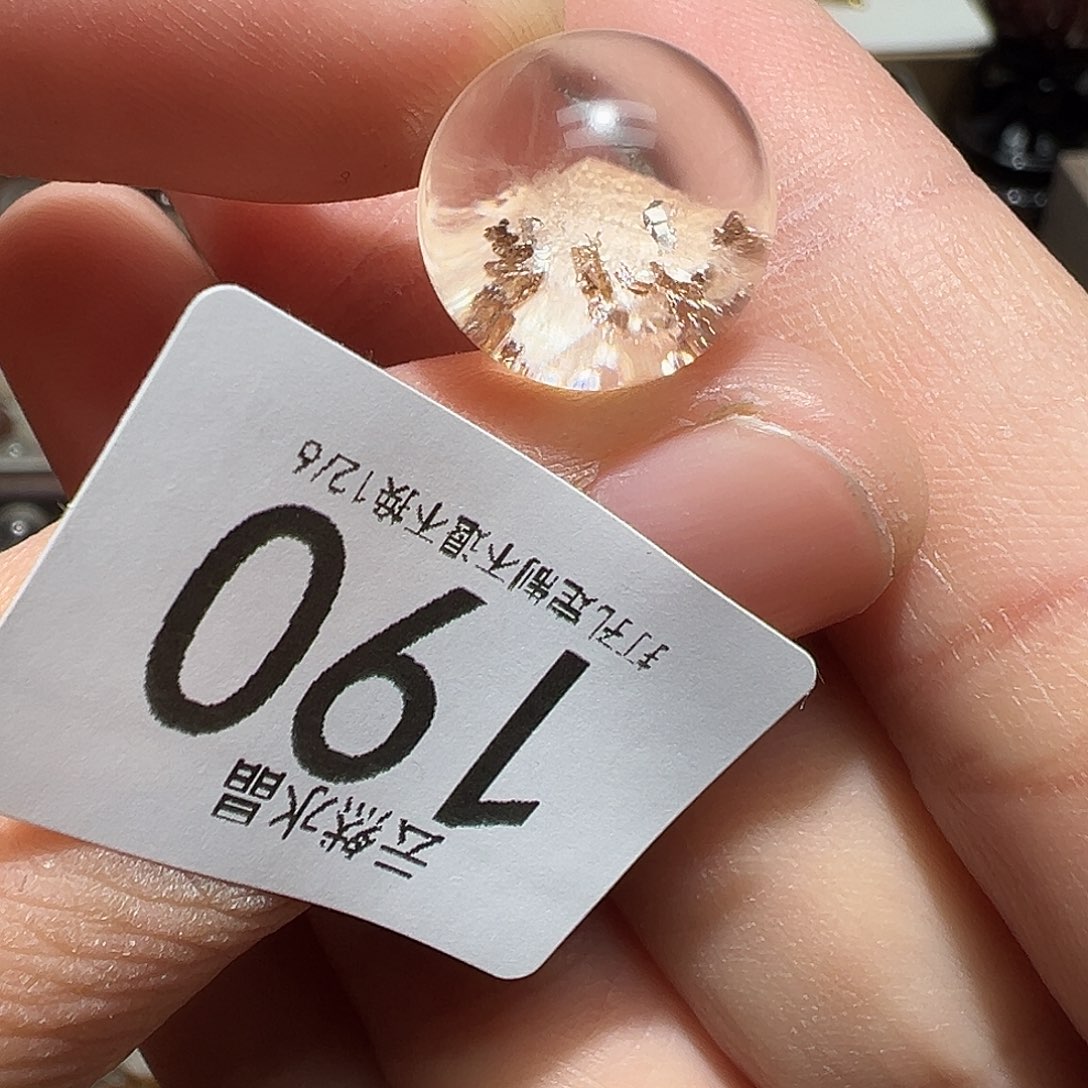 水晶未镶嵌珠宝半成品