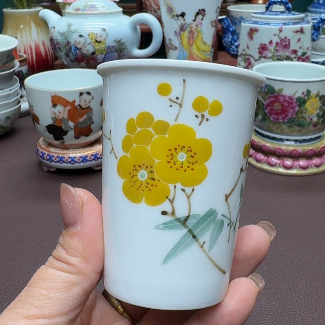 瓷片景德镇仿古手工制作精品展示