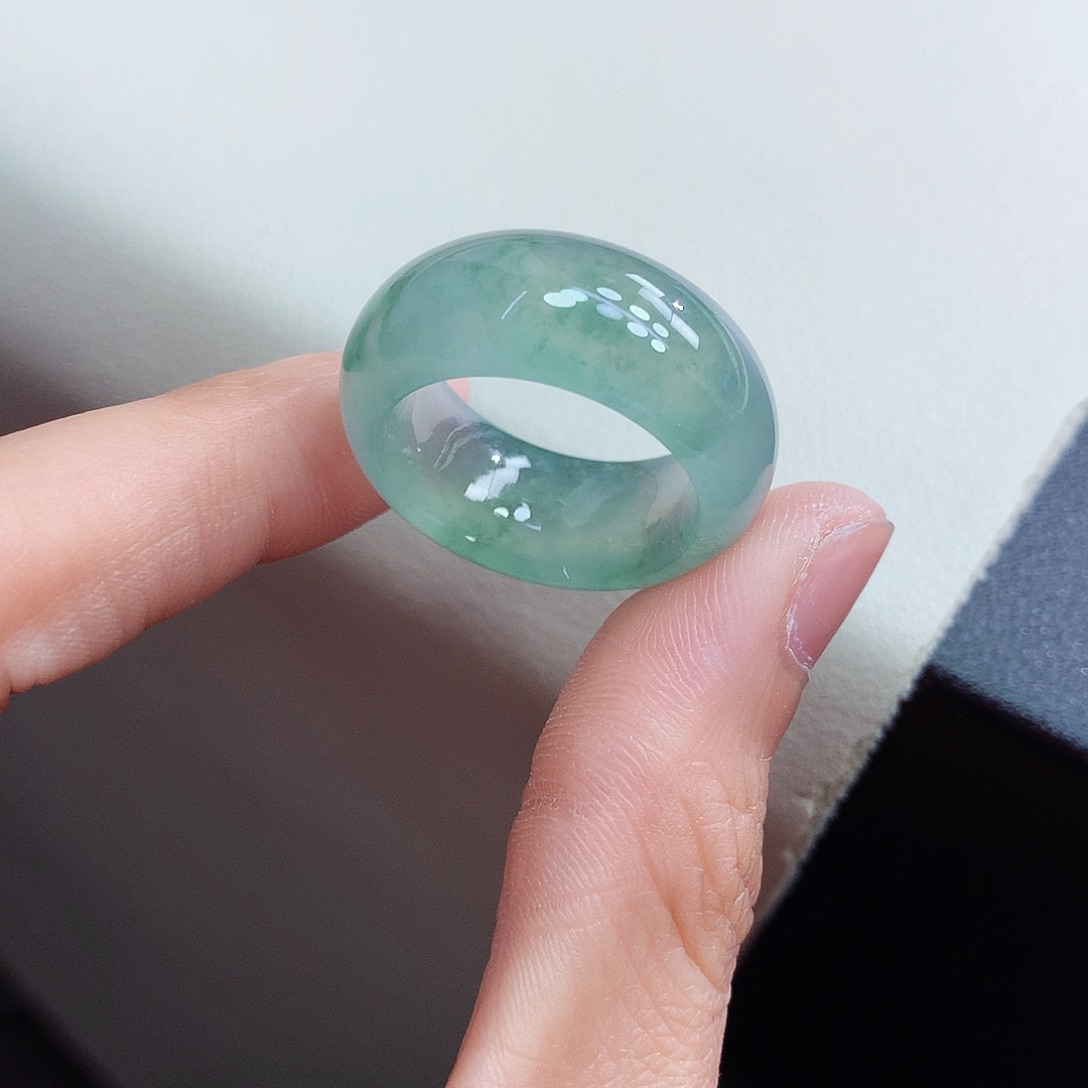 未镶嵌戒指翡翠19-20号