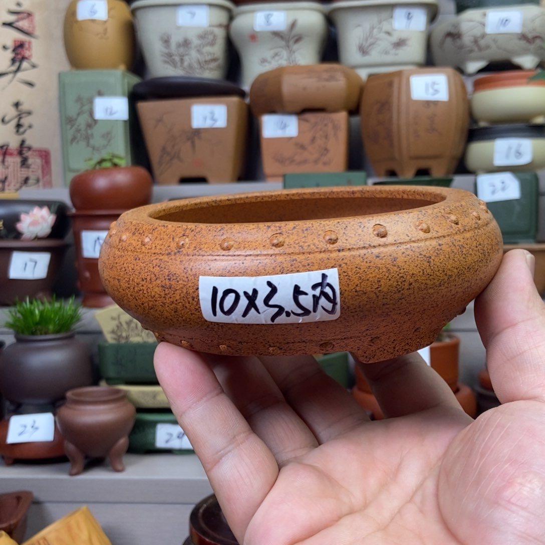 紫砂花盆内口经尺寸