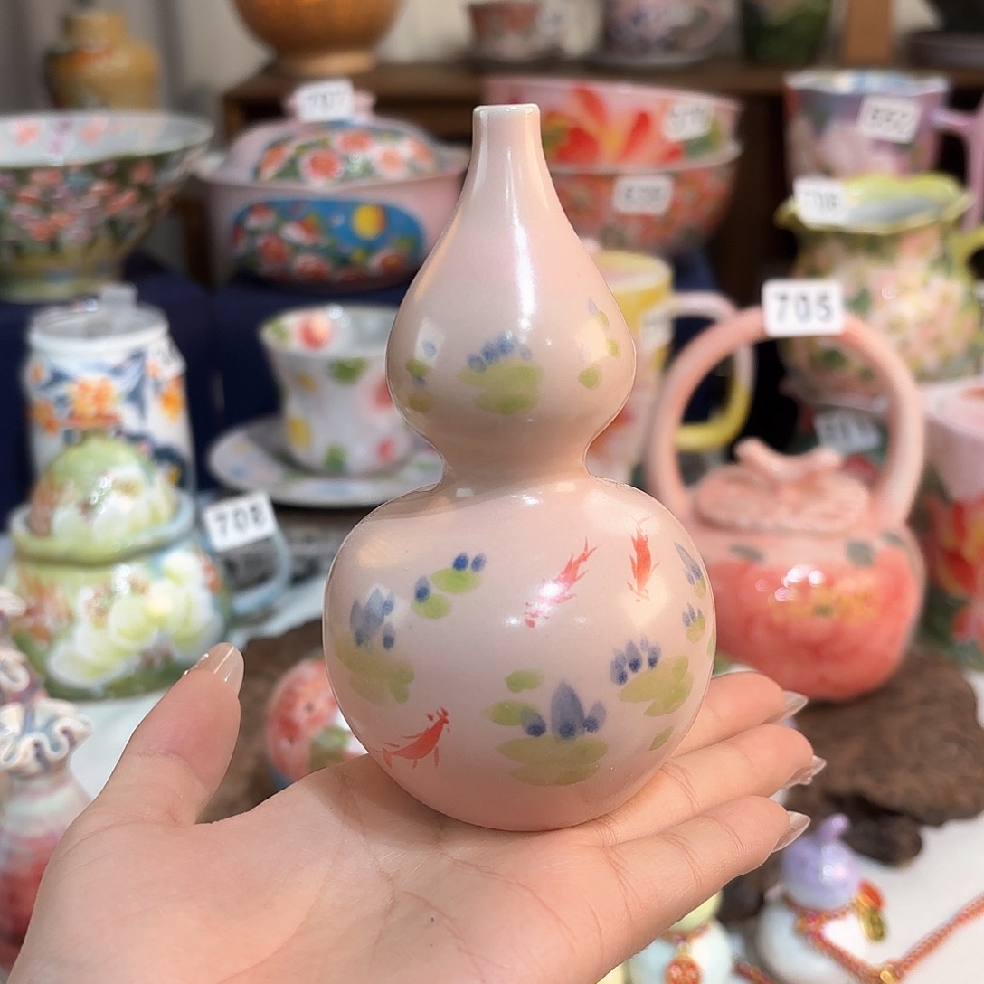 景德镇手绘高温釉下彩陶瓷茶具