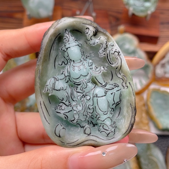 定制翡翠未镶嵌翡翠