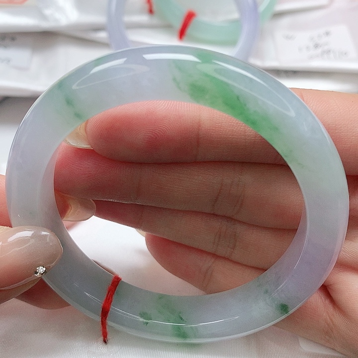 翡翠手镯未镶嵌缅甸天然A货翡翠