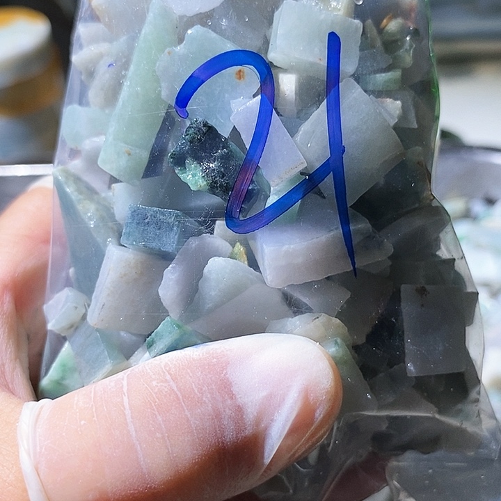 散珠翡翠鱼缸料21