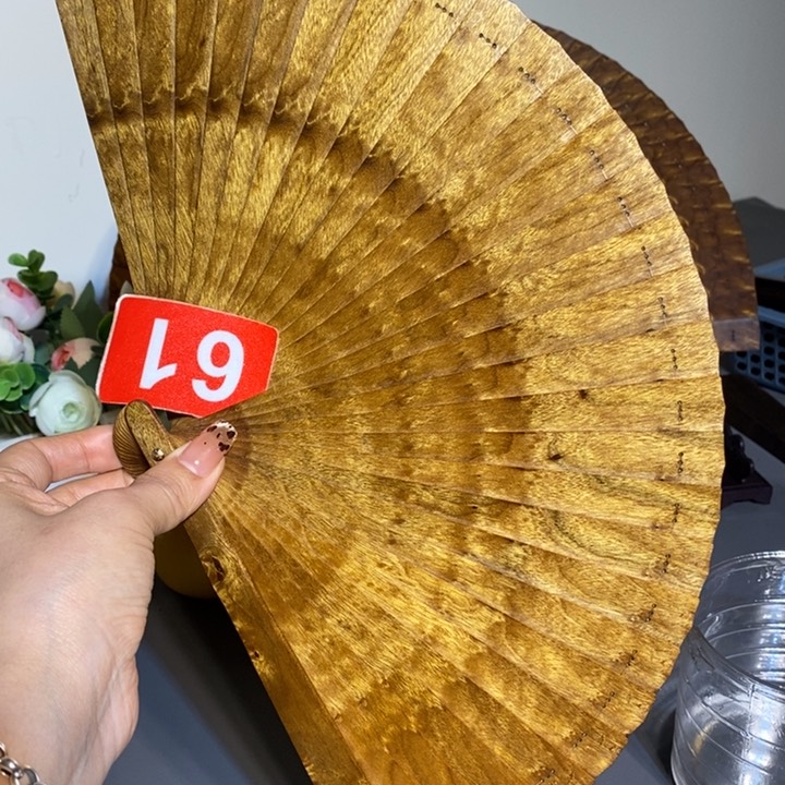 金丝楠金丝楠木扇子