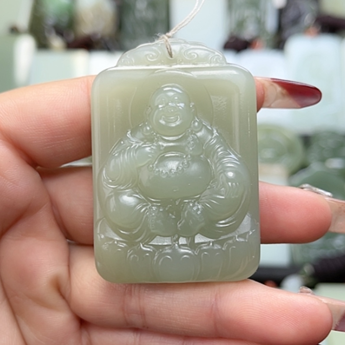 【闪购商品】和田玉（糖玉）颈饰未镶嵌