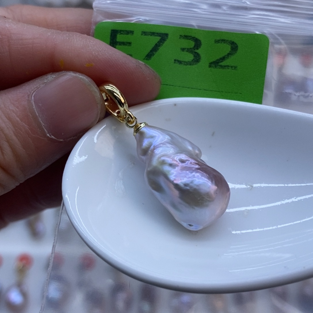 未镶嵌淡水珍珠美丽哦哦哦