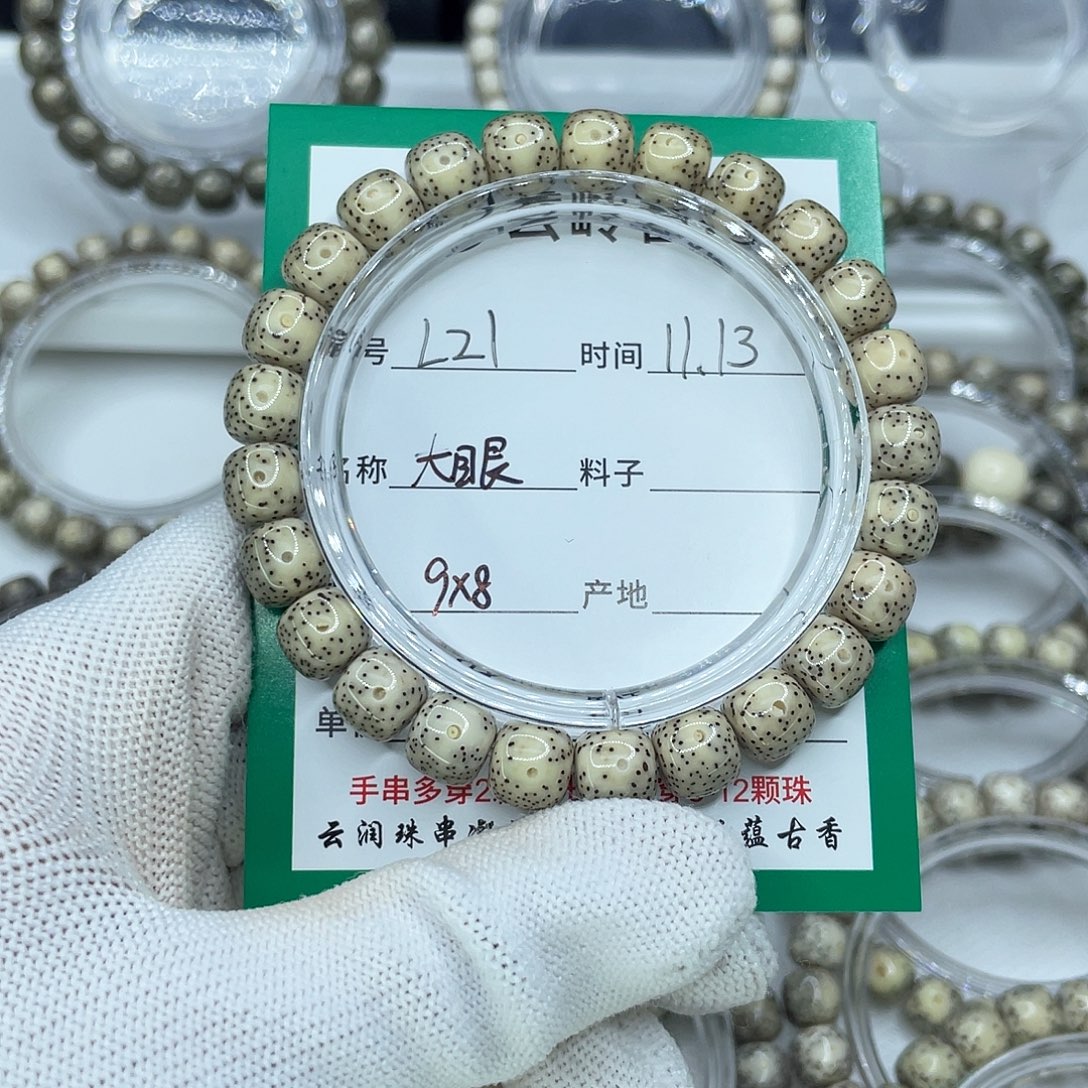 离***连星月菩提吊坠21大眼