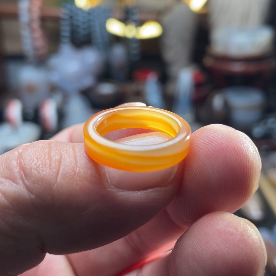 玛瑙/玉髓未镶嵌戒指