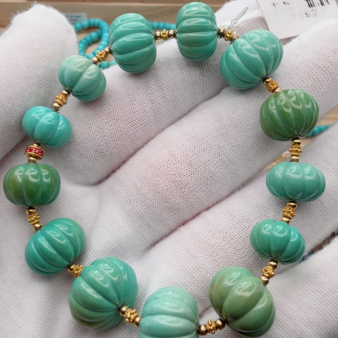 绿松石未镶嵌珠宝奇石