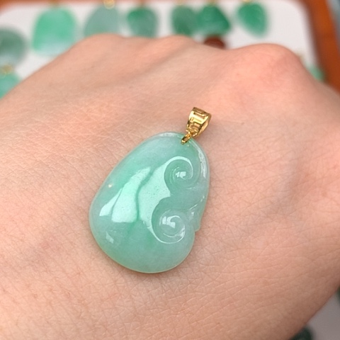 翡翠吊坠(不含链)未镶嵌