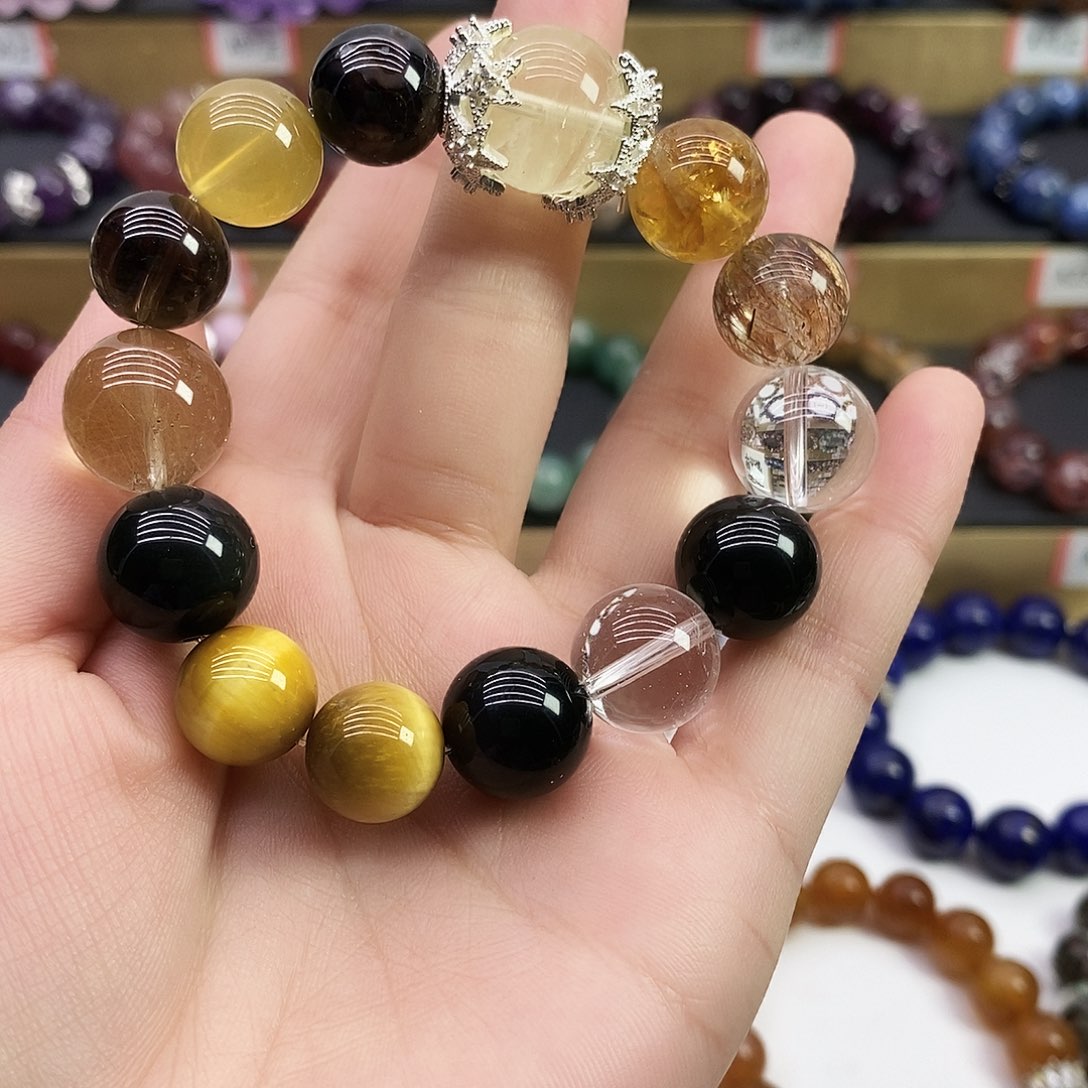 手链未镶嵌水晶大金霸