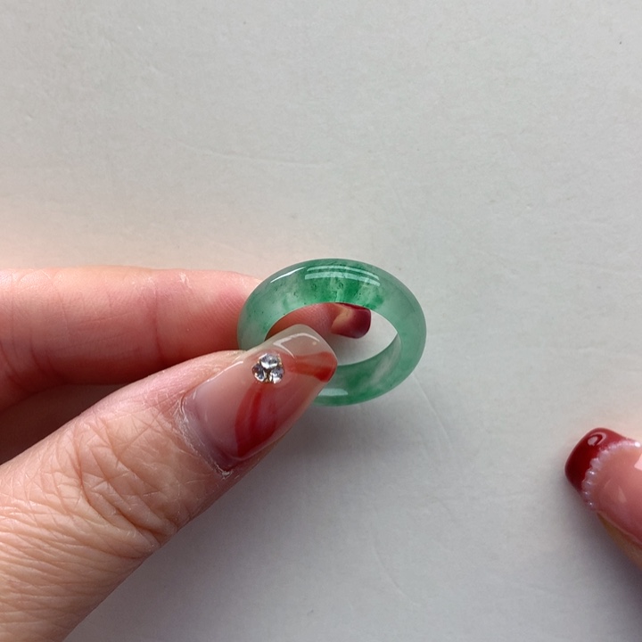 石英质玉戒圈未镶嵌