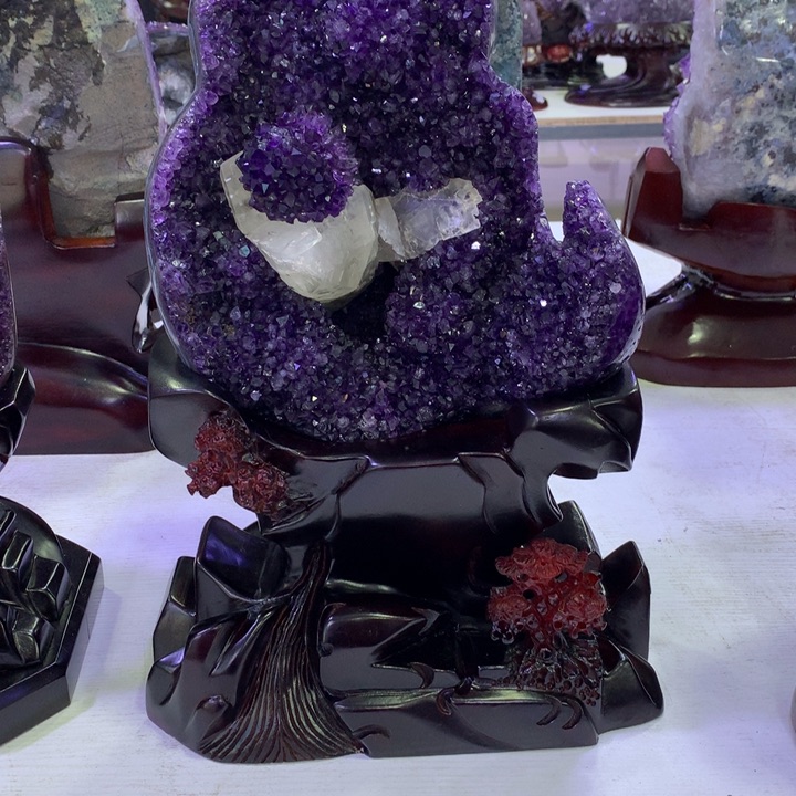 紫晶大型摆件（非配饰）未镶嵌