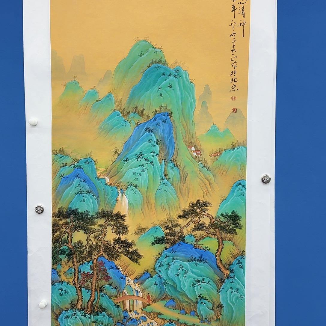 国画多次参加国内外大型画展
