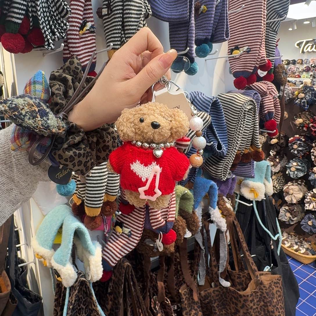 *****布艺非金属小熊挂件