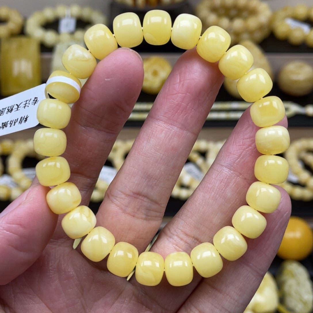 琥珀裸石未镶嵌琥珀蜜蜡