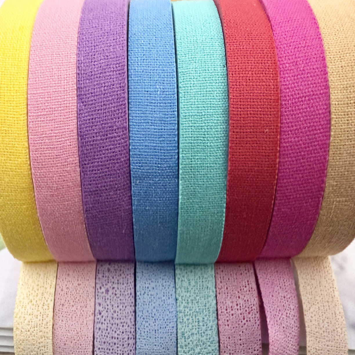 专业演奏款防过敏透气孔不粘手不掉胶5米纯棉胶布胶带彩色