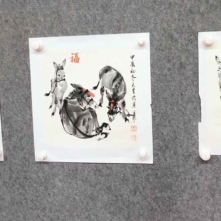 书法张友涛绘画作品