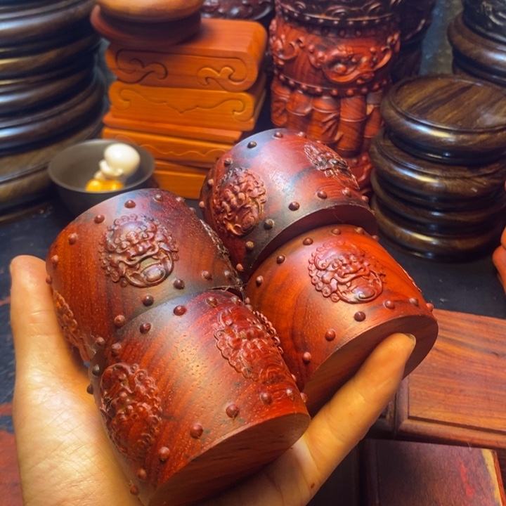 非洲紫檀（红花梨）老****锁