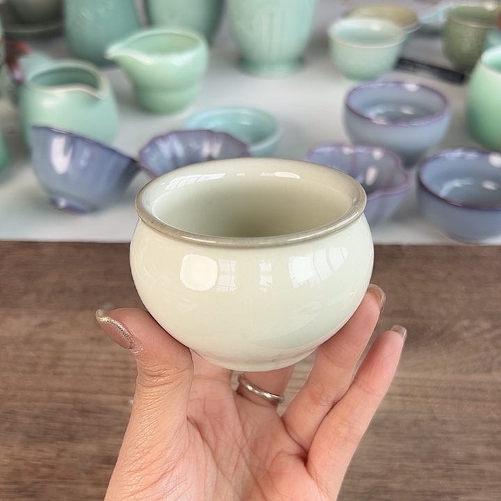 小米茶器龙泉青瓷