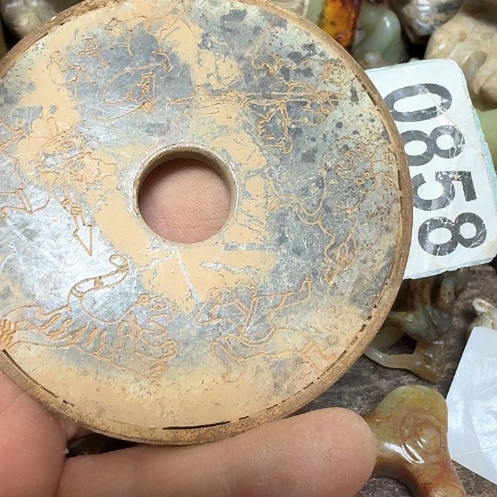 和田玉颈饰未镶嵌竺*有