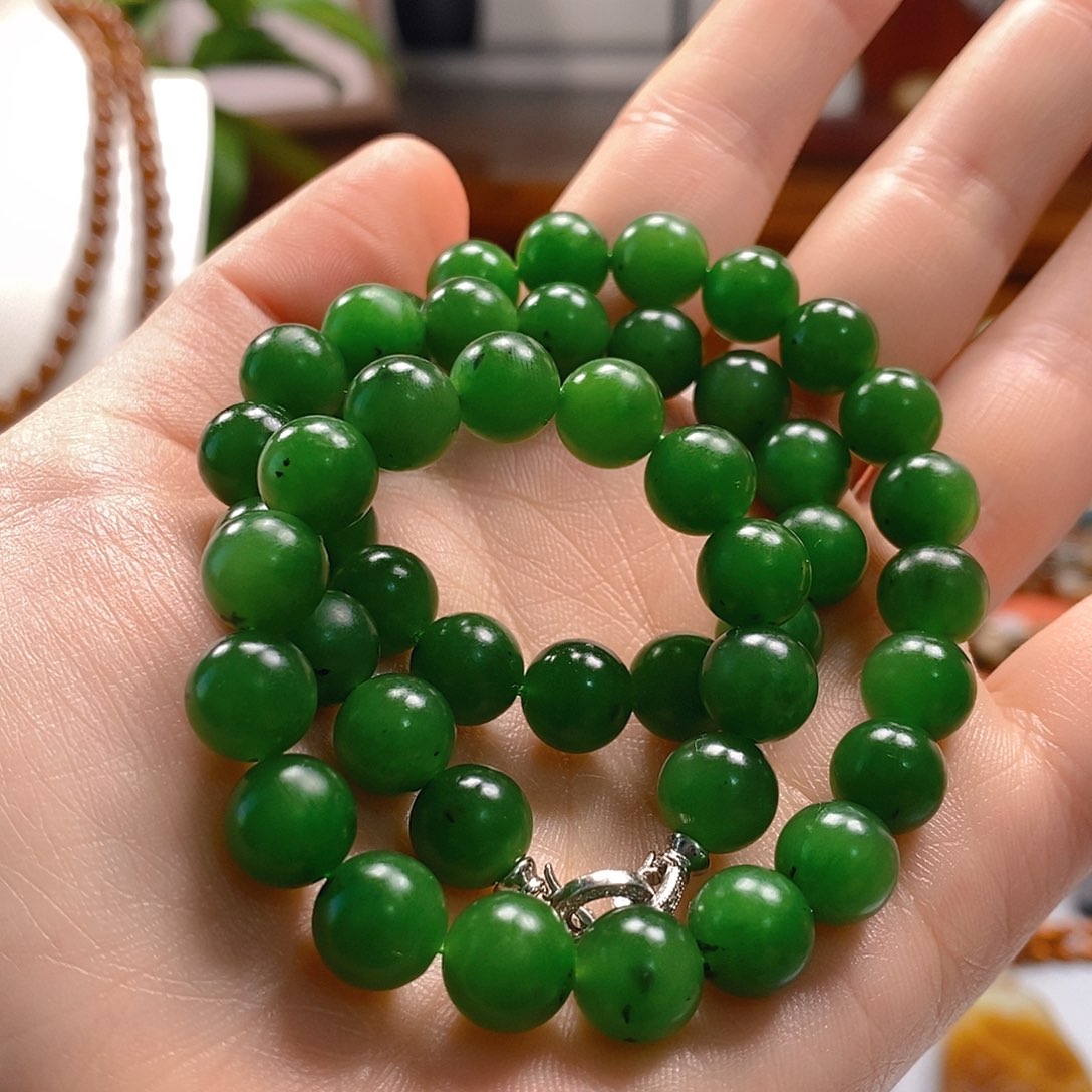 和田玉手串未镶嵌