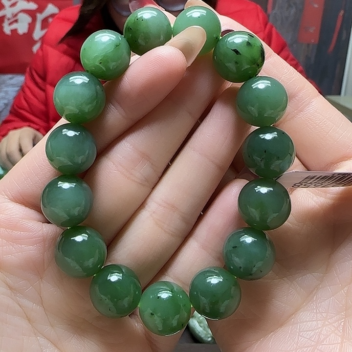 和田玉（碧玉）手串未镶嵌