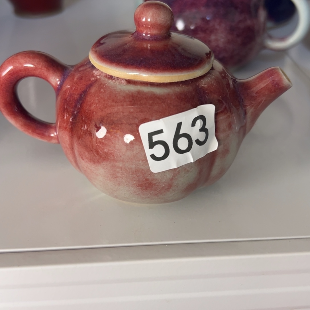 瓷片微瑕壶玉石釉