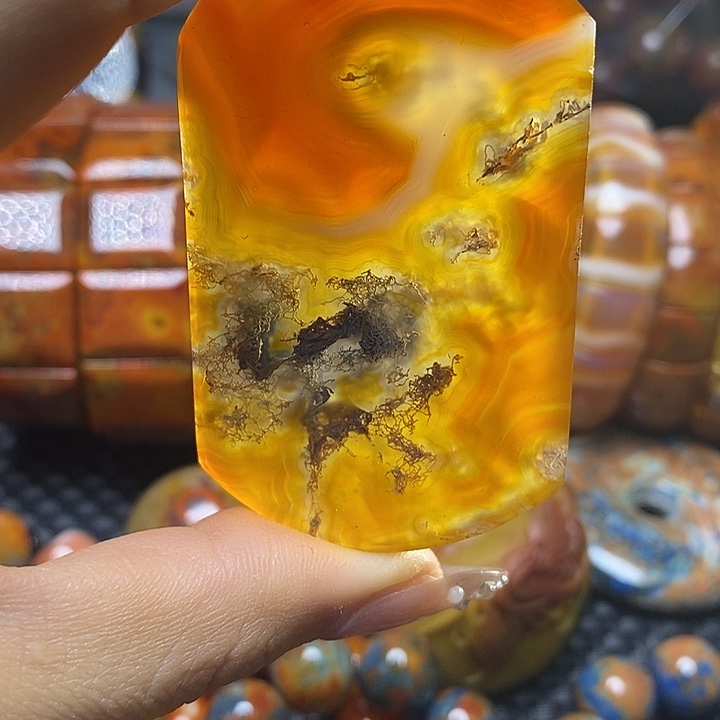 玛瑙/玉髓未镶嵌颈饰