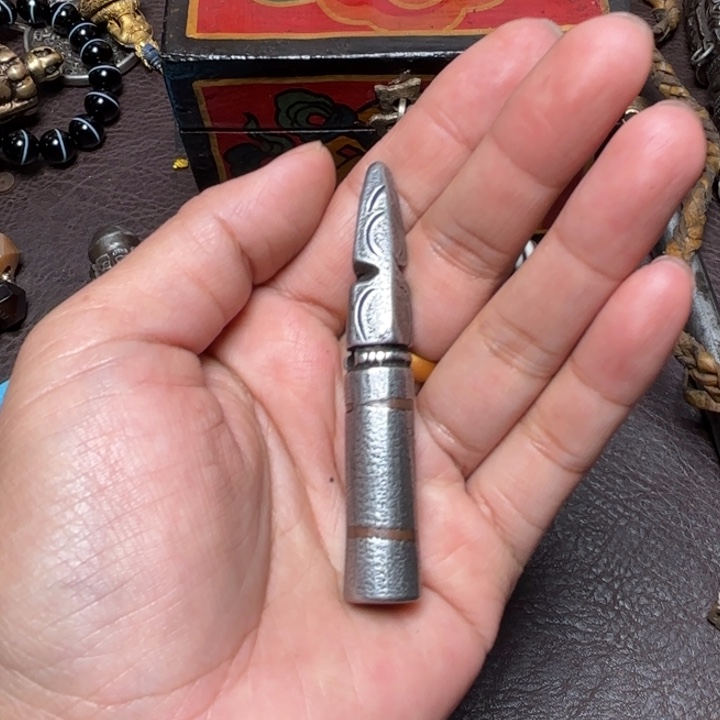 颈饰玻璃藏传喜马拉雅