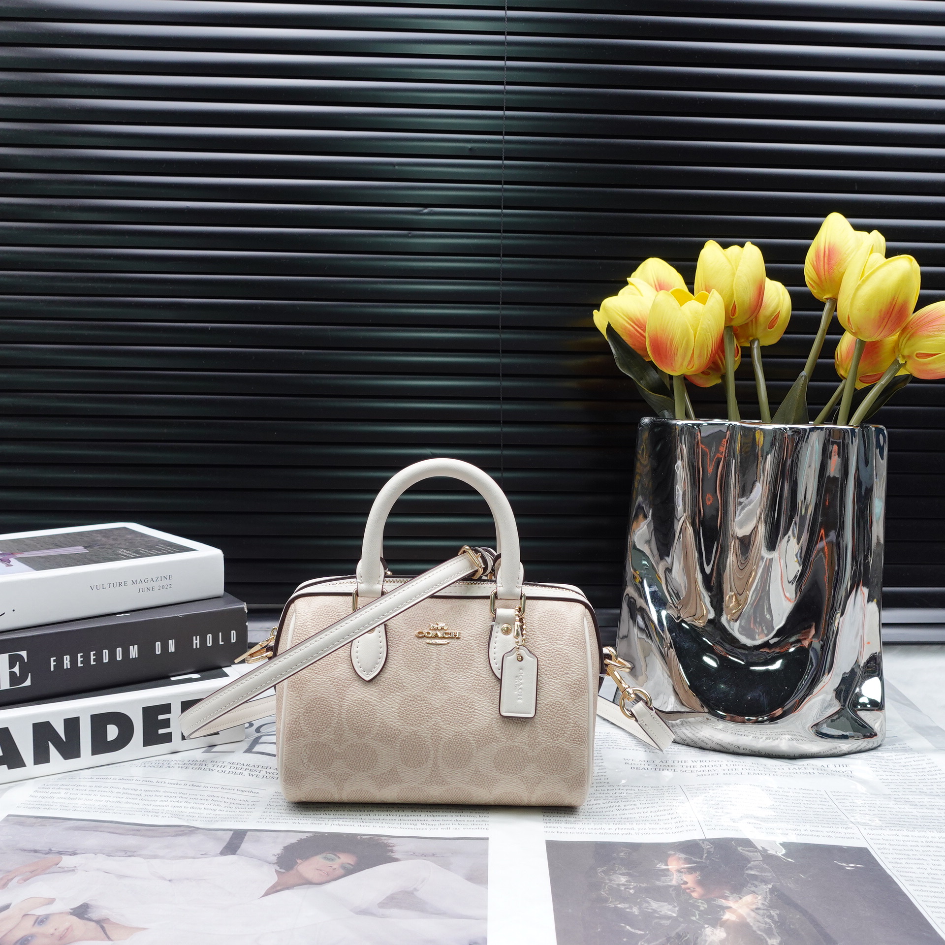 95新 COACH/蔻驰 单肩包/T10303031