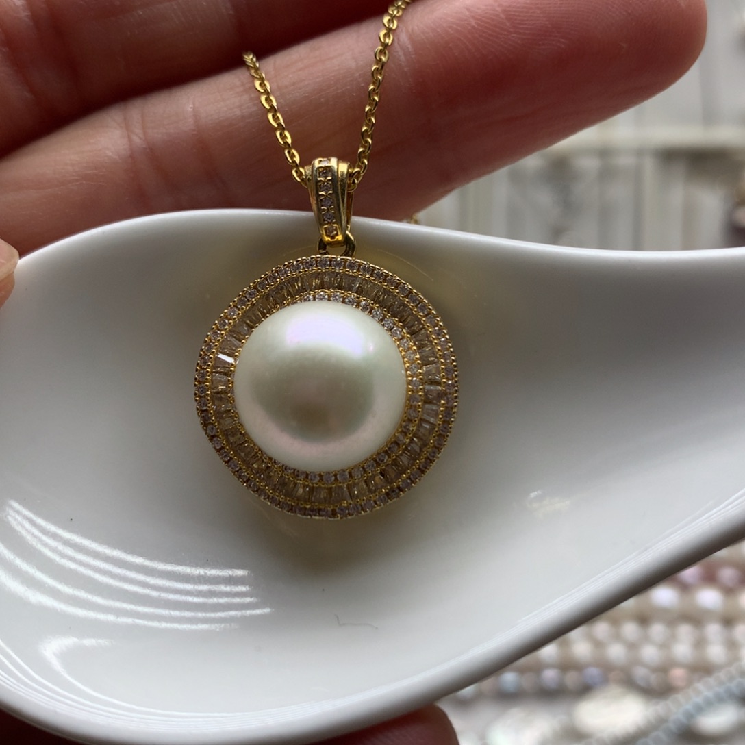 颈饰未镶嵌淡水珍珠