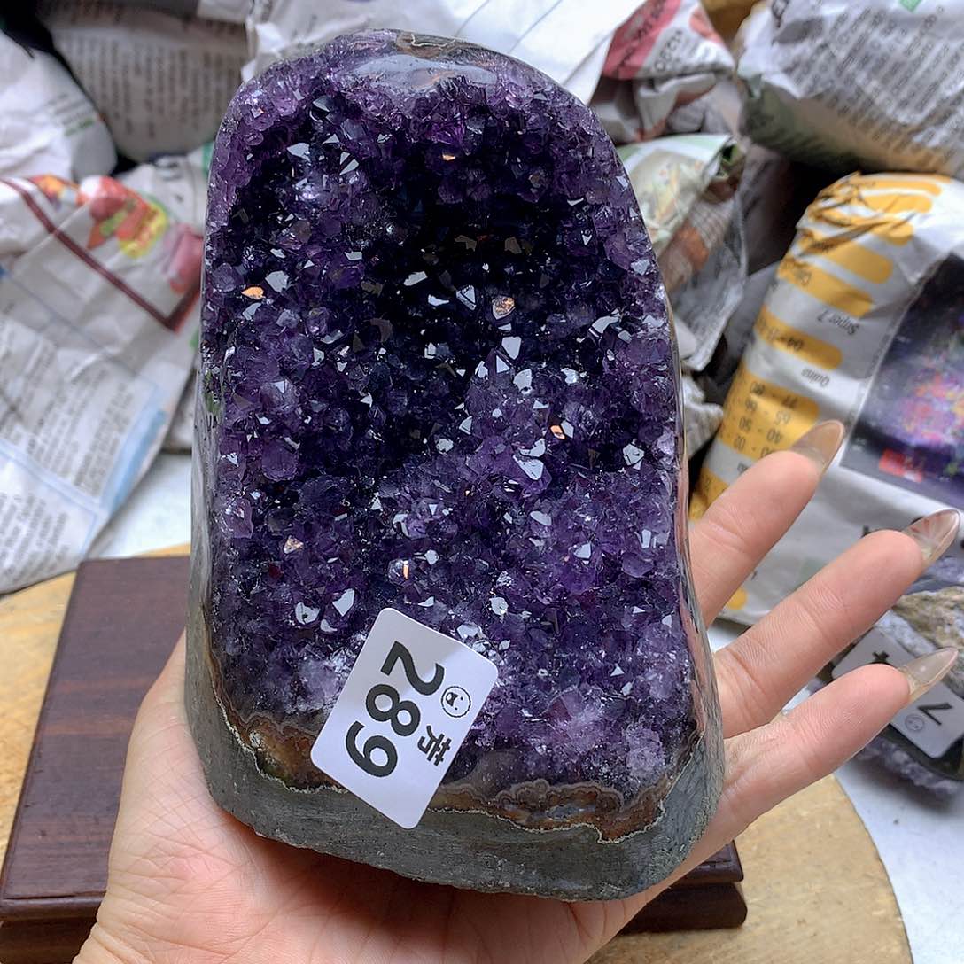 紫晶大型摆件（非配饰）未镶嵌
